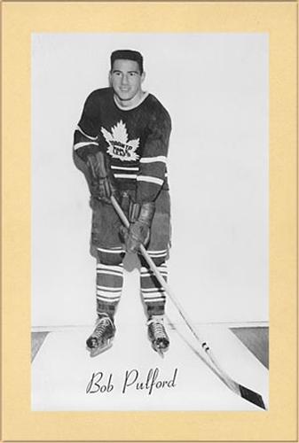 1944-64 Bee Hive Hockey Photos (Group 2) #NNO Bob Pulford Front