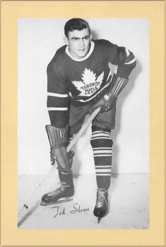 1944-64 Bee Hive Hockey Photos (Group 2) #NNO Tod Sloan Front