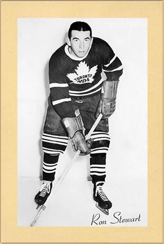 1944-64 Bee Hive Hockey Photos (Group 2) #NNO Ron Stewart Front