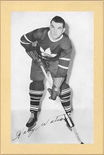 1944-64 Bee Hive Hockey Photos (Group 2) #NNO Harry Watson Front