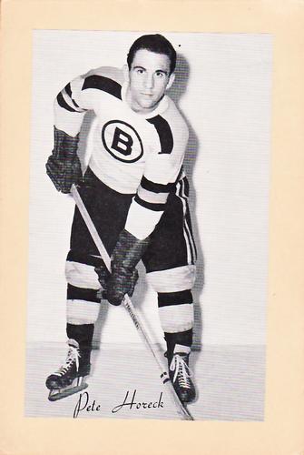 1944-64 Bee Hive Hockey Photos (Group 2) #NNO Pete Horeck Front