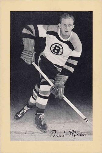 1944-64 Bee Hive Hockey Photos (Group 2) #NNO Frank Martin Front