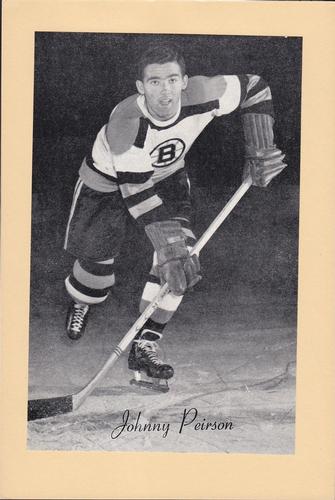 1944-64 Bee Hive Hockey Photos (Group 2) #NNO Johnny Peirson Front