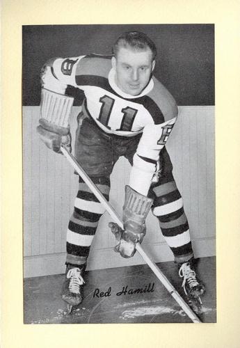 1944-64 Bee Hive Hockey Photos (Group 2) #NNO Red Hamill Front