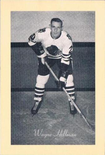1944-64 Bee Hive Hockey Photos (Group 2) #NNO Wayne Hillman Front