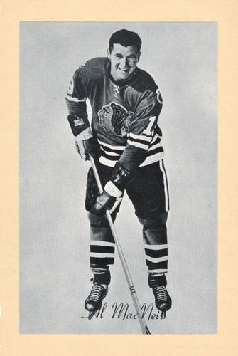 1944-64 Bee Hive Hockey Photos (Group 2) #NNO Al MacNeil Front