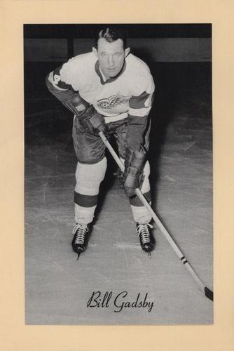 1944-64 Bee Hive Hockey Photos (Group 2) #NNO Bill Gadsby Front
