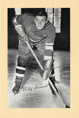1944-64 Bee Hive Hockey Photos (Group 2) #NNO Wally Stanowski Front