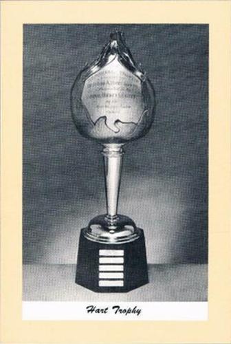 1944-64 Bee Hive Hockey Photos (Group 2) #NNO Hart Trophy Front