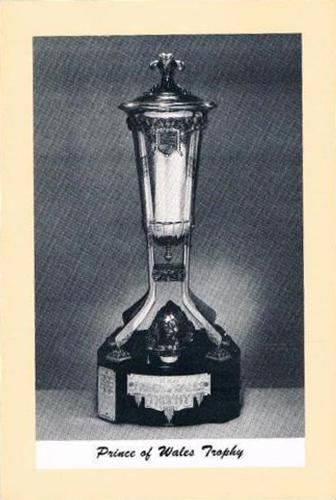 1944-64 Bee Hive Hockey Photos (Group 2) #NNO Prince of Wales Trophy Front