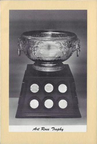 1944-64 Bee Hive Hockey Photos (Group 2) #NNO Art Ross Trophy Front