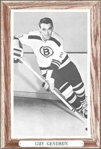1964-67 Bee Hive Hockey Photos (Group 3) #NNO Jean-Guy Gendron Front