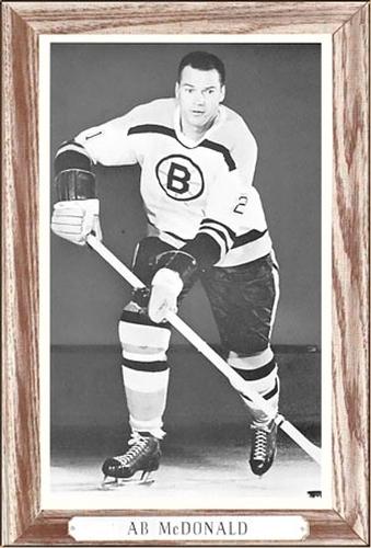 1964-67 Bee Hive Hockey Photos (Group 3) #NNO Ab McDonald Front