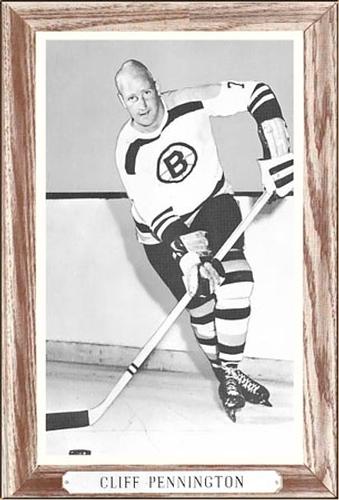1964-67 Bee Hive Hockey Photos (Group 3) #NNO Cliff Pennington Front