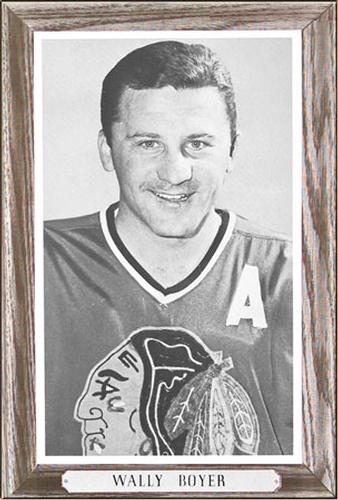 1964-67 Bee Hive Hockey Photos (Group 3) #NNO Wally Boyer Front