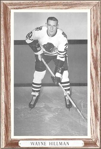 1964-67 Bee Hive Hockey Photos (Group 3) #NNO Wayne Hillman Front