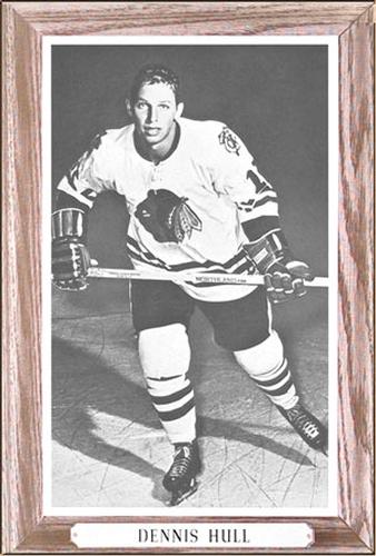 1964-67 Bee Hive Hockey Photos (Group 3) #NNO Dennis Hull Front