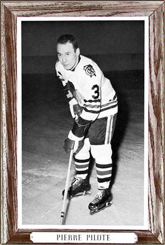 1964-67 Bee Hive Hockey Photos (Group 3) #NNO Pierre Pilote Front