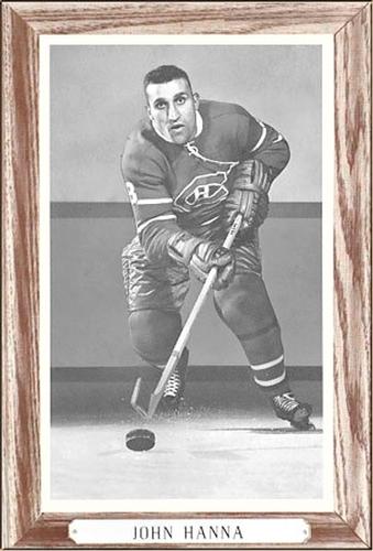 1964-67 Bee Hive Hockey Photos (Group 3) #NNO John Hanna Front