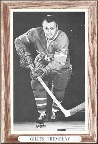 1964-67 Bee Hive Hockey Photos (Group 3) #NNO Gilles Tremblay Front
