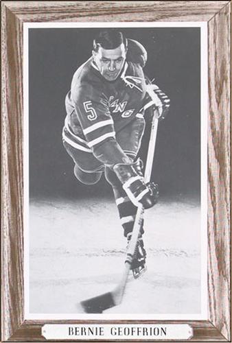1964-67 Bee Hive Hockey Photos (Group 3) #NNO Bernie Geoffrion Front