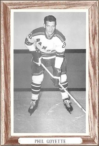 1964-67 Bee Hive Hockey Photos (Group 3) #NNO Phil Goyette Front