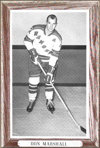 1964-67 Bee Hive Hockey Photos (Group 3) #NNO Don Marshall Front