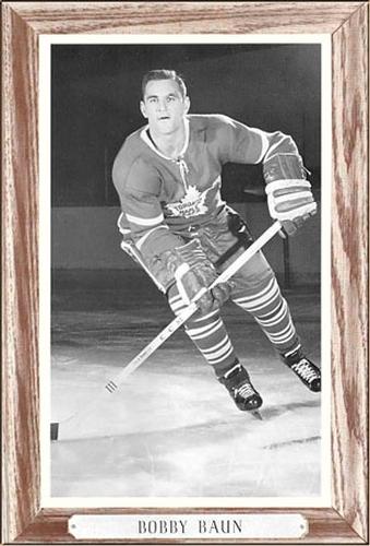 1964-67 Bee Hive Hockey Photos (Group 3) #NNO Bobby Baun Front