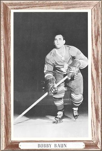 1964-67 Bee Hive Hockey Photos (Group 3) #NNO Bobby Baun Front