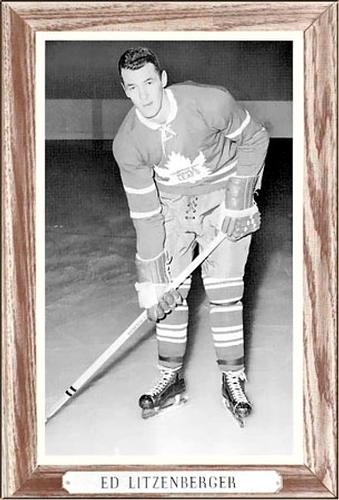 1964-67 Bee Hive Hockey Photos (Group 3) #NNO Ed Litzenberger Front
