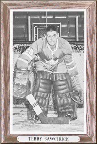 1964-67 Bee Hive Hockey Photos (Group 3) #NNO Terry Sawchuk Front