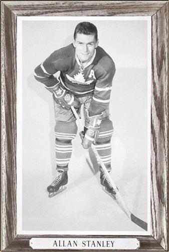 1964-67 Bee Hive Hockey Photos (Group 3) #NNO Allan Stanley Front