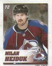 2008-09 NHL Power Players Sticker Collection Toys 'R Us #72 Milan Hejduk Front