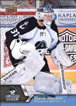 2014-15 Upper Deck AHL #48 Marek Mazanec Front