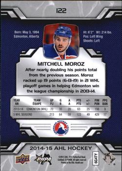 2014-15 Upper Deck AHL #122 Mitchell Moroz Back