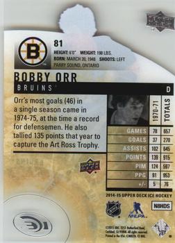 2014-15 Upper Deck Ice #81 Bobby Orr Back
