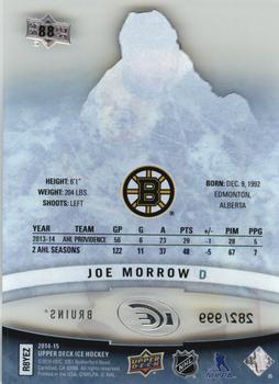 2014-15 Upper Deck Ice #88 Joe Morrow Back