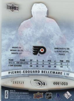 2014-15 Upper Deck Ice #105 Pierre-Edouard Bellemare Back
