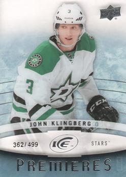 2014-15 Upper Deck Ice #131 John Klingberg Front
