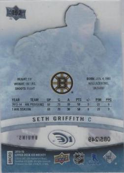 2014-15 Upper Deck Ice #152 Seth Griffith Back