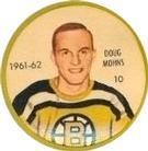 1961-62 Salada Coins #10 Doug Mohns Front