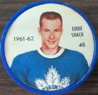 1961-62 Salada Coins #48 Eddie Shack Front