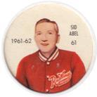 1961-62 Salada Coins #61 Sid Abel Front