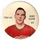 1961-62 Salada Coins #65 Howie Glover Front