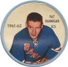 1961-62 Salada Coins #83 Pat Hannigan Front