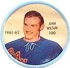 1961-62 Salada Coins #100 John Wilson Front
