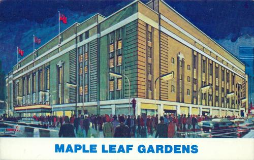 1975-76 Toronto Maple Leafs #NNO Maple Leaf Gardens Front