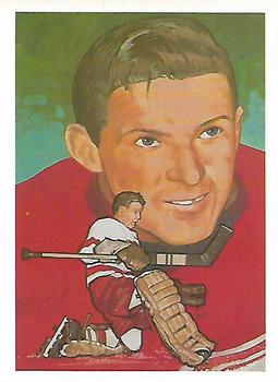 1985 Cartophilium Hockey Hall of Fame #21 Harry Lumley Front