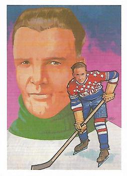 1985 Cartophilium Hockey Hall of Fame #26 Bullet Joe Simpson Front