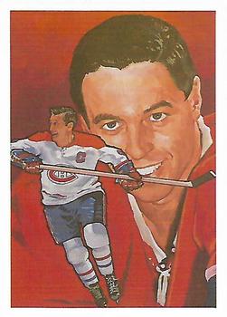 1985 Cartophilium Hockey Hall of Fame #31 Jean Beliveau Front